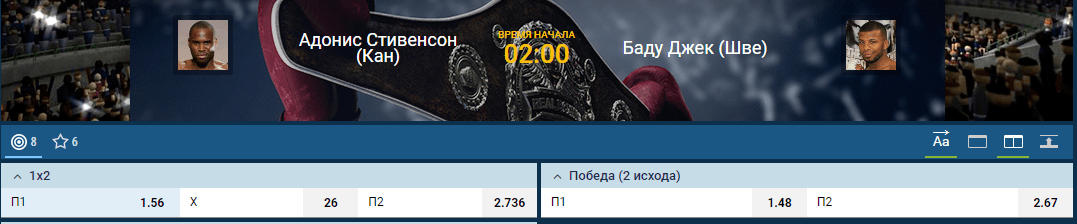 Прогноз на бой Адонис Стивенсон – Баду Джек
