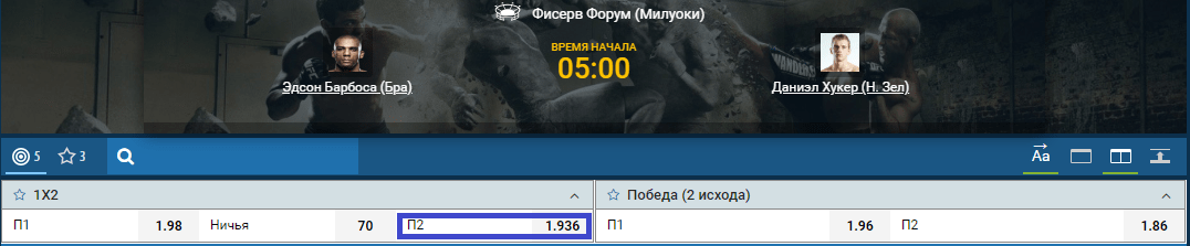 Эдсон Барбоза – Дэн Хукер. Видео боя в HD