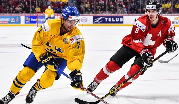 Швеция – Швейцария. Прогноз матча Чемпионата Мира по хоккею