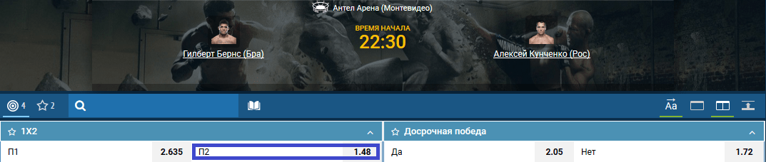 Прогноз на бой Гилберт Бернс – Алексей Кунченко