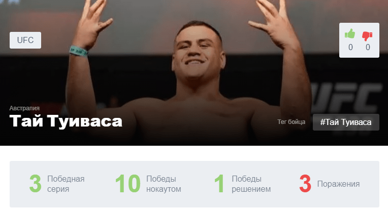 Прогноз на бой Тай Туиваса – Аугусто Сакаи